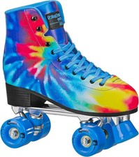 Elite Mystic Tie Dye Freestyle Roller Skates Artistic Design Ankle Support Glide