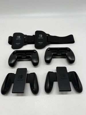 4x Original Nintendo Switch JoyCon Griff Halterung Controller Halter Zubehör