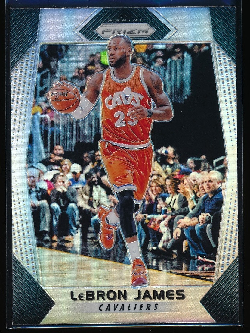 2017-18 Panini Prizm LeBron James #191 Silver Prizm Base Card