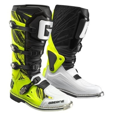 Gaerne Fastback Enduro Boots Flo Yellow MX Off Road Motocross Quad ATV