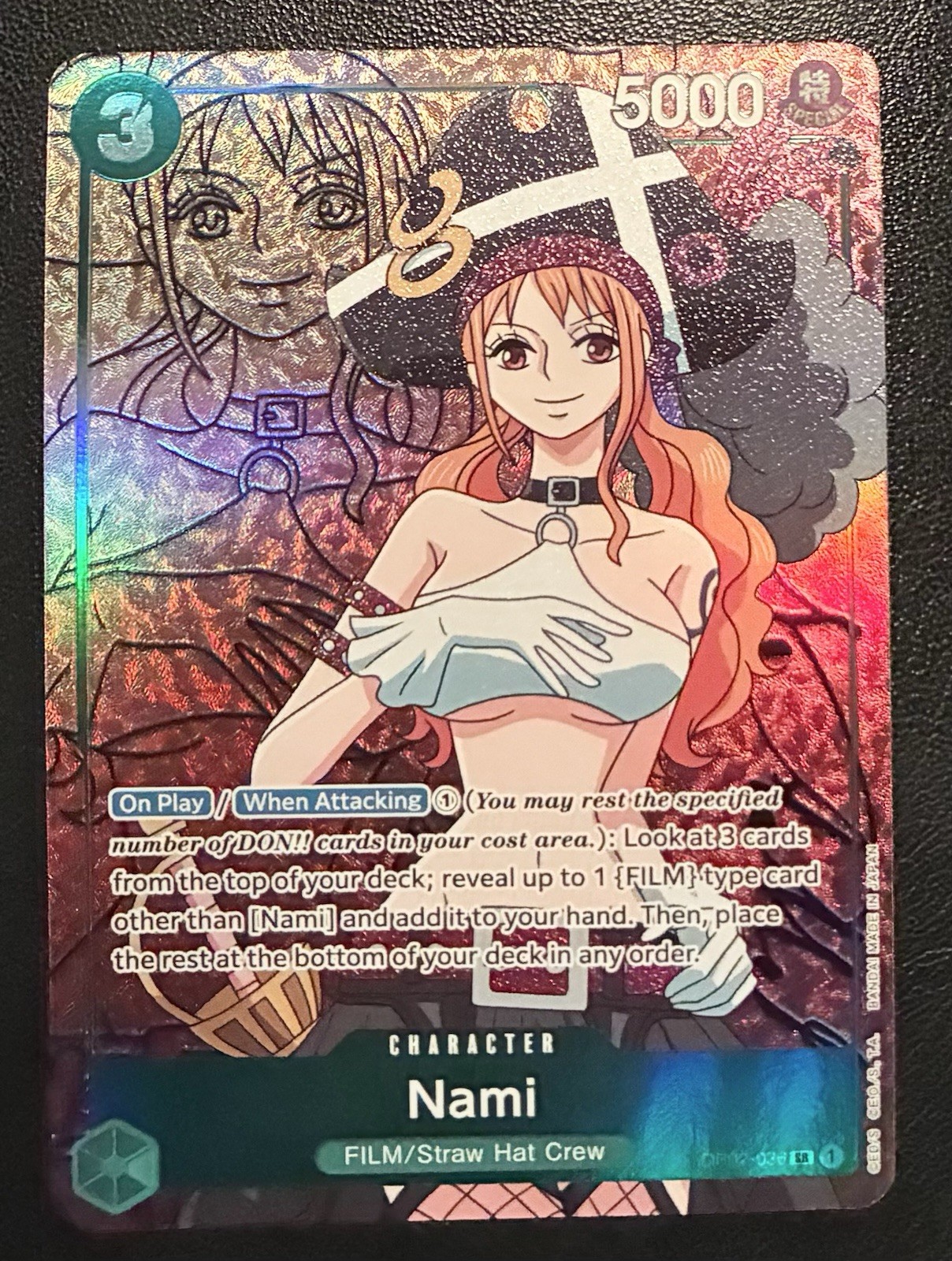Nami 2023 Paramount War #OP02-036 Super Rare (Alternate Art) Price