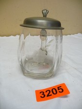 3205.        Alter Bierkrug  Deko Glas Bierkrug 0,5 L