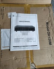 j d master series amplifier da 120m