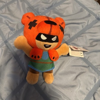 Official Supercell Brawl Stars Nita Plush Doll Bear Hat Stuffed Animal 7'' NWOT