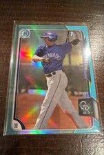 2015 Bowman Draft - Chrome Tyler Nevin #111 Sky Blue Refractor (RC)