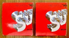 WMAL Radio Gauger Meyer Weaver SIGNED Superman III Movie Ticket Stubs 1983