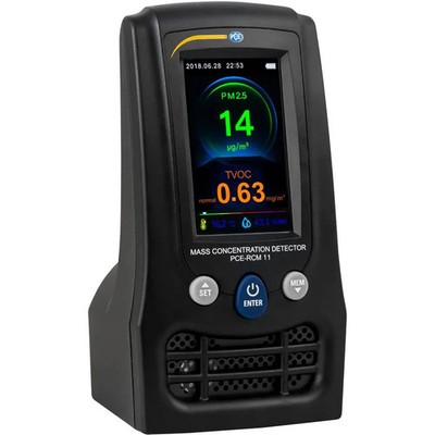 PCE Instruments Feinstaubmessgerät Partikelzähler Lufttester Luftqualitätsmesser