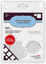 3L Scrapbook Adhesive Permanent Pre-Cut 3D Foam Mounting Squares