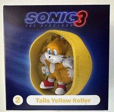 2024 McDonald's Sonic 3 Toy 2 Tails Yellow Roller