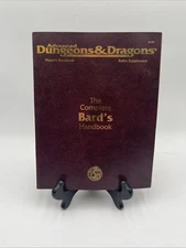 Vintage 1994 AD&D The Complete Bard's Handbook TSR Accessory 2127 Free Shipping