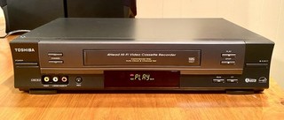 TOSHIBA W 627 VCR VHS Player Recorder 4 Head Hi Fi CLEAN WORKS! Indonesia