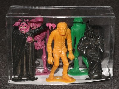 MPC Multi Products 1960s Halloween Monsters 3 inch Lot