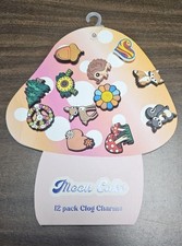 Moon Cake Woodland Theme Clog Charms