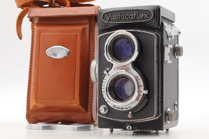 カメラ 限定値下げ yashicaflex 80mm f3.5 C型 専用革ケース付き