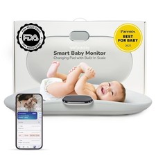 Touchscreen Baby Changing Pad Woddle AI Tracker Night Light