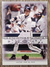 2002 Upper Deck Honor Roll Dream Moments Chipper Jones #46