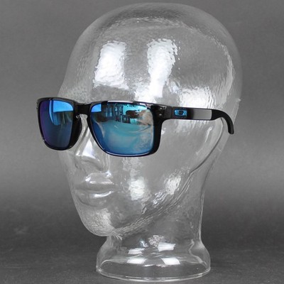 Oakley Holbrook XL Lifestyle Sonnenbrille Schwarz Blau Prizm Sapphire Iridium