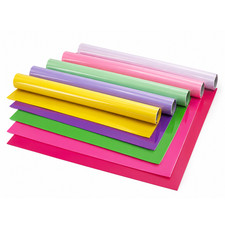Coloured Transparent Filter Gel Sheets Heat Resistant 1.2M x 0.5M Rolls Rosco
