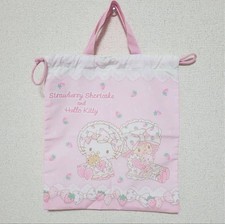 Strawberry Shortcake Hello Kitty Collaboration Pouch Pouch