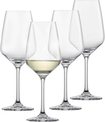 Tulip White Wine Glass (Set of 4), Wine Glasses for White Wine, Dishwasher-Safe 