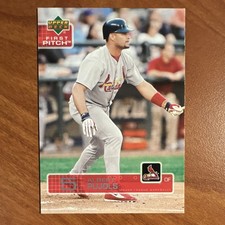 Upper Deck First Pitch 2003 Albert Pujols #160 St. Louis Cardinals Baseball Card