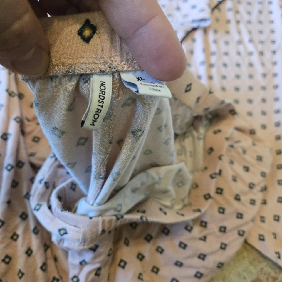 Conjunto de pijama para mujer Nordstrom manga larga conjunto de top y pantalón XL modal  Foto 2 de 4