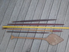 Amazon Indian Bows and Arrows Dugout Paddle Brazil Amazonas