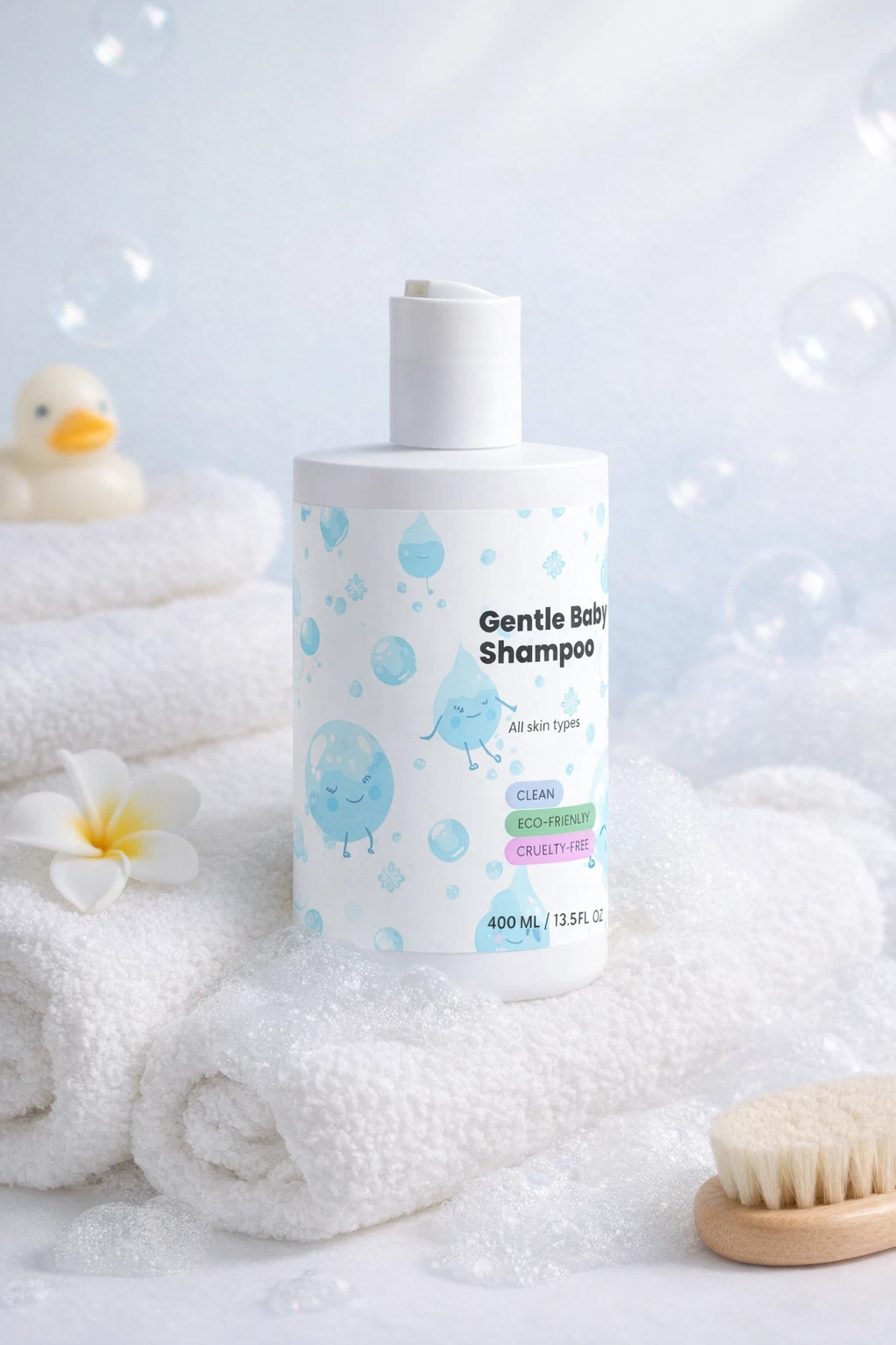 Gentle Cruelty-Free Eco Friendly Baby Shampoo
Opens in a new window or tab