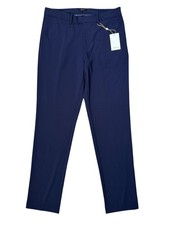 Quince NEW Mens Performance Stretch Dress Pants Slim Fit  Navy Blue 32x34