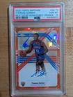 2025-26 Topps Chrome Sapphire  Next Stop Auto Thomas Sorber Orange  /25 PSA 10