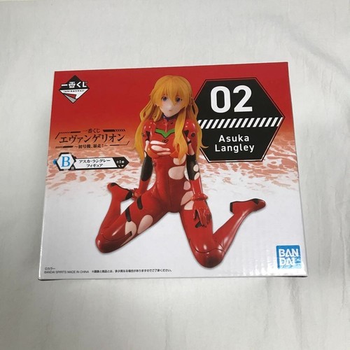 New Evangelion Asuka Langley Eva Unit 01 Ichiban Kuji Lottery Prize B From Japan - 第 1/4 張圖片