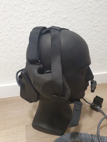 Bundeswehr Headset H-390 Kopfhörer Sprechsatz Panzer Mikrofon BW SEM 52-90 Funk - Picture 20 of 37