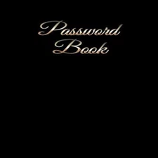 Password Book with Alphabetical tabs large print: password keeper logbook...
