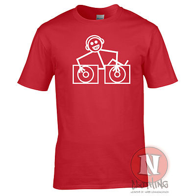 DJ Club T-shirt dance rave music house cool funny retro Hooj choons tunes
