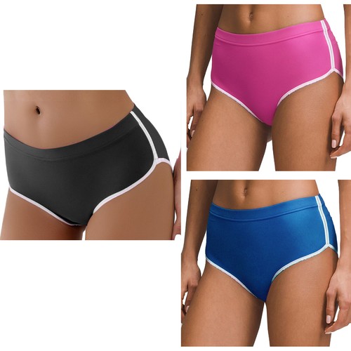Women Hot Pant Running Knickers Jogging Shorts Seamless Biker Stretch Booty Gym - Picture 4 of 52