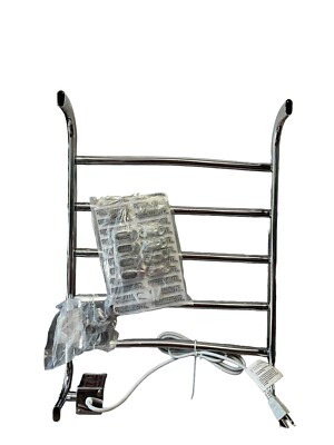 Warmrails Regent Towel Warmer Chrome Wall Mounted Bar Garment