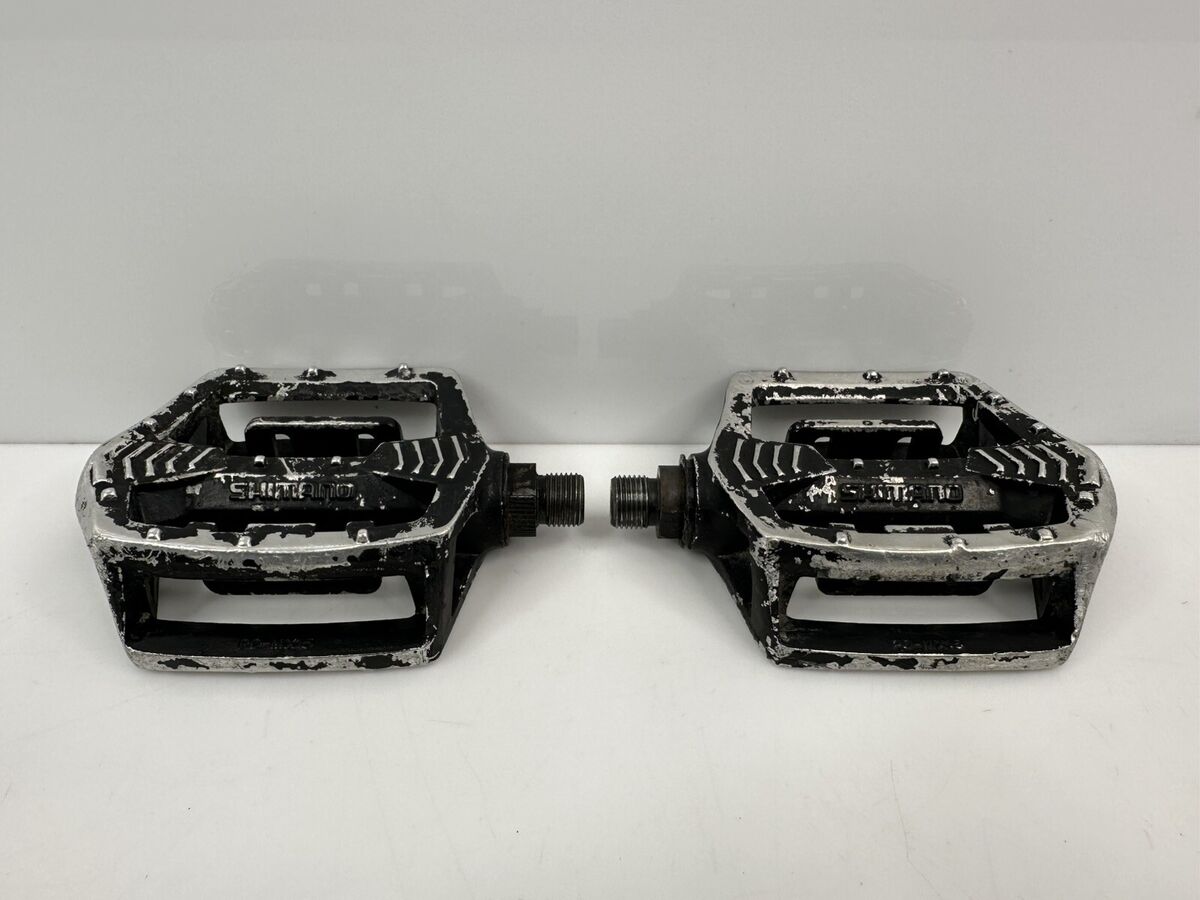 Vintage Shimano PD-MX15 BMX Racing Pedals Set 9/16 Black Vintage Shimano PD-MX15 BMX Racing Pedals Set 9/16 Black