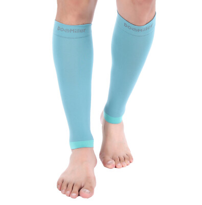 Doc Miller Leg Compression Stockings Calf 20-30MMHG Sleeves For Varicose Pain
