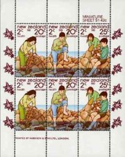 Timbres Pêche Nouvelle Zélande BF46 ** (32616J)