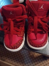 Nike Air Jordan 1 High Retro GYM RED Elephant Print-Toddlers 4C