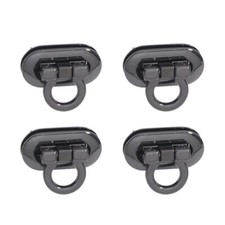 4Pcs Metal Hardware for DIY Handbag Shoulder Bag Closure Purse Making Supplies