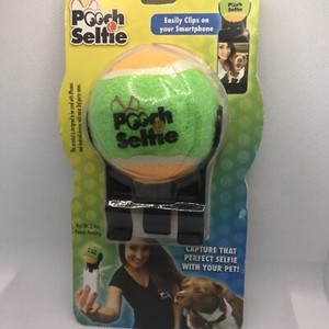 selfie dog ball