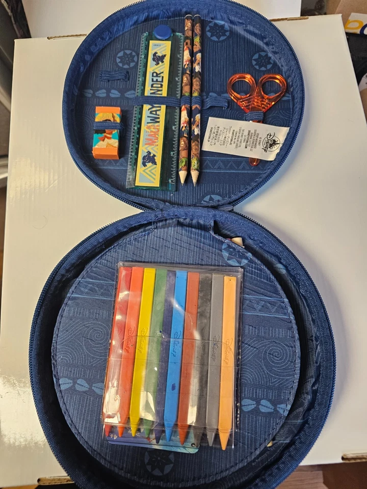 Kit de arte/atividade Moana Disney Store - Raro - Imagem 4 de 4