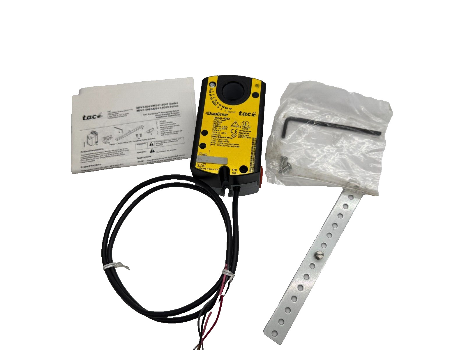 SCHNEIDER ELECTRIC MS41-6083 (Barber Colman) 24v TAC Damper Actuator - NFS