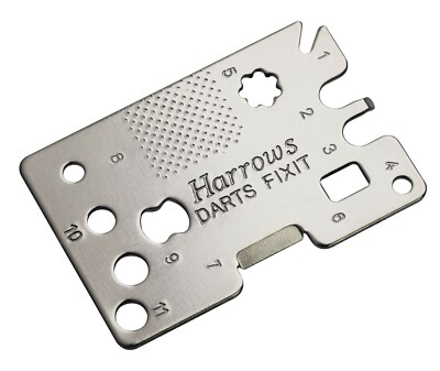Dart Harrows Fixit Tool Schlüssel Dartschlüssel Werkzeug Zubehör Neu