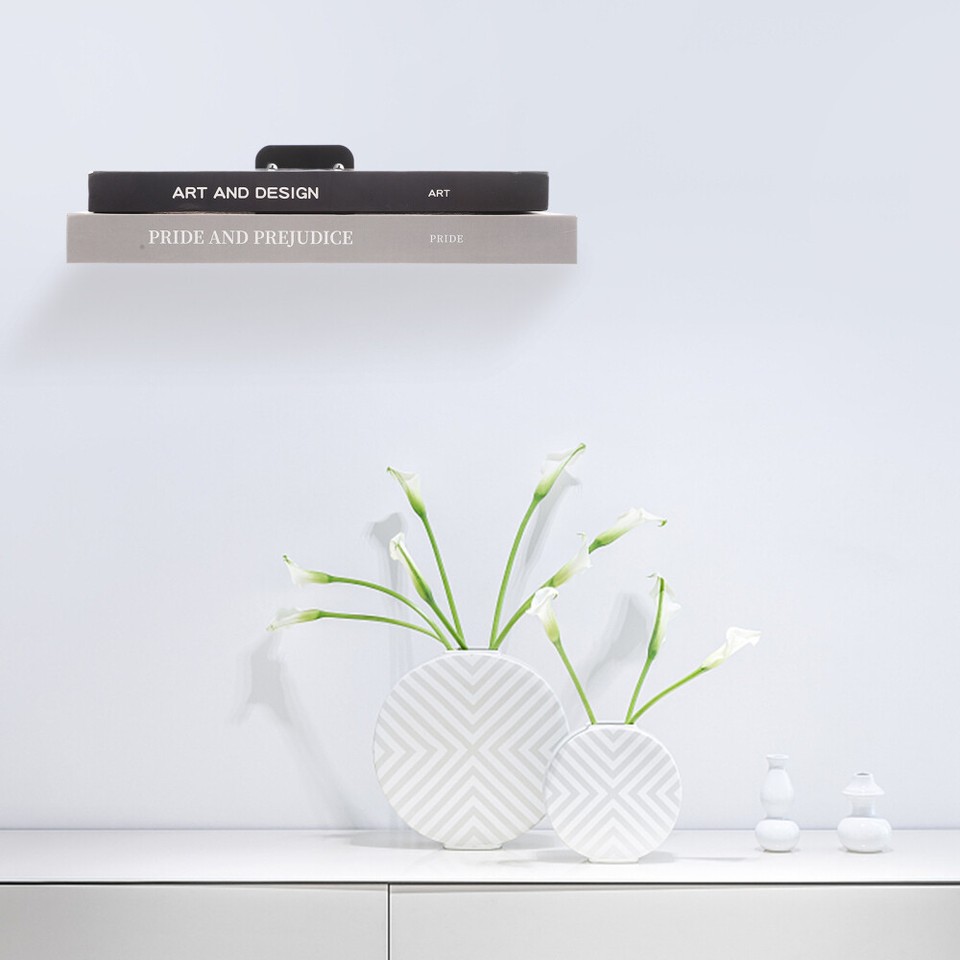 Metal Floating Bookshelf Floating Book Book Holder eBay