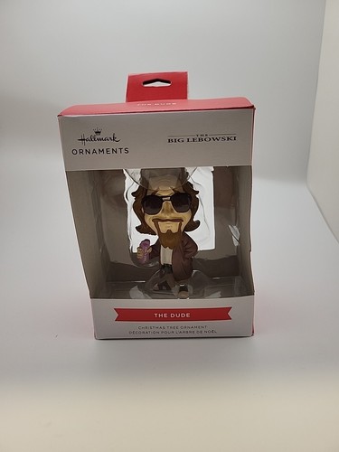 Hallmark Ornaments The Big Lebowski "The Dude" Jeff Bridges Nuevo En Paquete - Imagen 2 de 4
