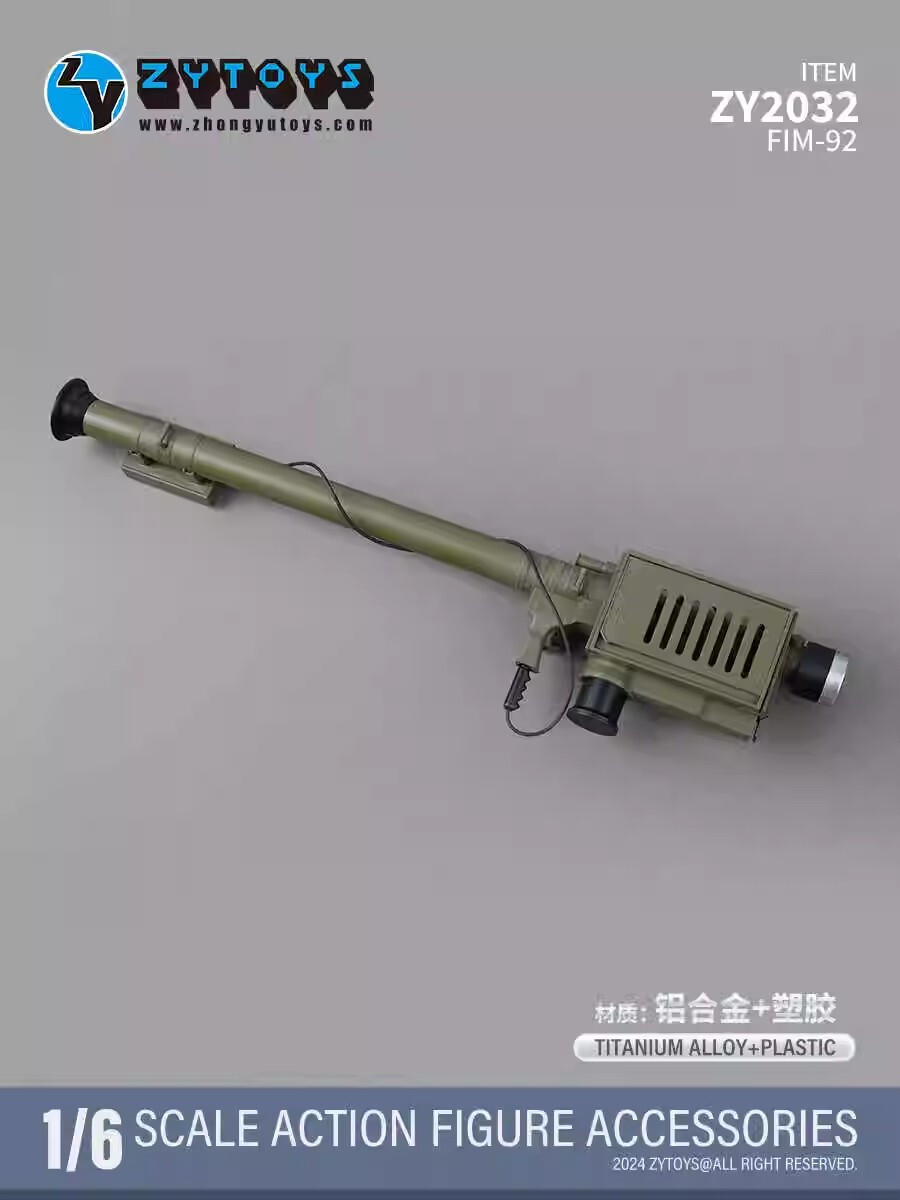 最終値下げ　unico SIGNESTOOL 1/6 ZYTOYS ZY2032 FIM-92 Stinger Air Defense Missile Weapon
