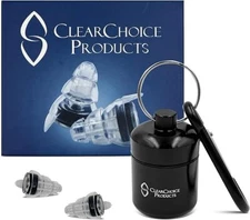 High Fidelity Concert Ear Plugs, Silicone Hearing Protection Earplugs