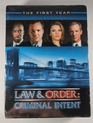 Law & Order: Criminal Intent - The First Year DVD Vincent D'Onofrio NEW / SEALED